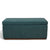 Burton Storage Ottoman, Upholstered with Walnut Base