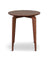 Borgen Round Side Table in Walnut