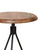 Hudson Walnut and Steel Bar Stool