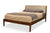 Lewis Mid Century Modern Platform Bed