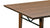 Borgen Mid Century Modern Dining Table