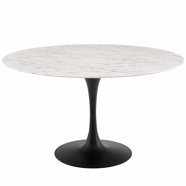 Black base tulip deals table